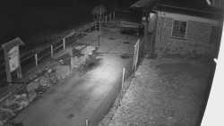 Terasa horského hotelu