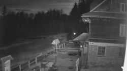 Terasa horského hotelu