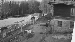 Terasa horského hotelu