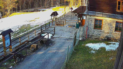 Terasa horského hotelu