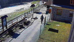 Terasa horského hotelu