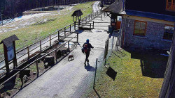 Terasa horského hotelu