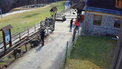 Terasa horského hotelu