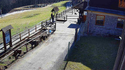 Terasa horského hotelu