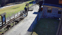 Terasa horského hotelu