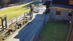 Terasa horského hotelu