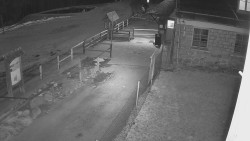 Terasa horského hotelu