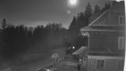 Terasa horského hotelu