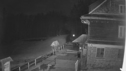 Terasa horského hotelu