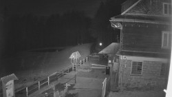 Terasa horského hotelu