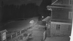 Terasa horského hotelu