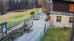 Terasa horského hotelu