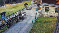 Terasa horského hotelu