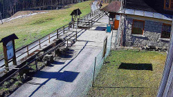 Terasa horského hotelu