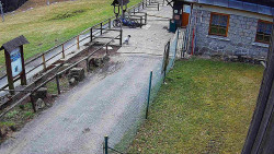 Terasa horského hotelu