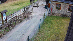 Terasa horského hotelu