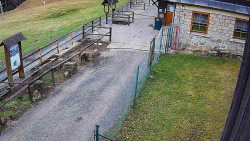 Terasa horského hotelu