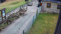 Terasa horského hotelu