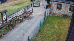 Terasa horského hotelu