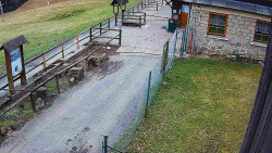 Terasa horského hotelu