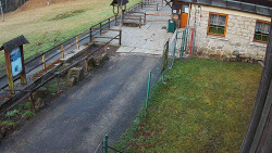 Terasa horského hotelu