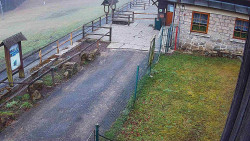 Terasa horského hotelu