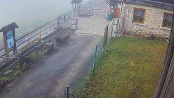 Terasa horského hotelu