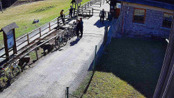 Terasa horského hotelu