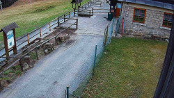 Terasa horského hotelu