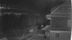 Terasa horského hotelu