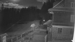 Terasa horského hotelu