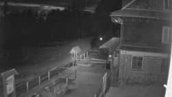 Terasa horského hotelu