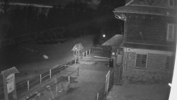 Terasa horského hotelu