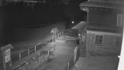 Terasa horského hotelu