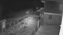 Terasa horského hotelu