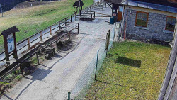 Terasa horského hotelu