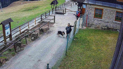 Terasa horského hotelu