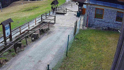 Terasa horského hotelu