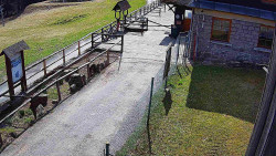 Terasa horského hotelu