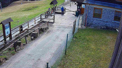 Terasa horského hotelu