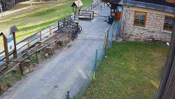 Terasa horského hotelu