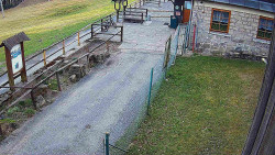 Terasa horského hotelu