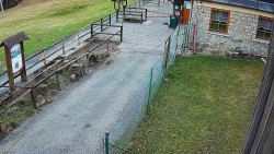 Terasa horského hotelu