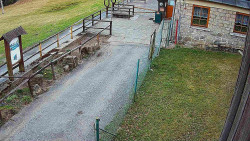 Terasa horského hotelu