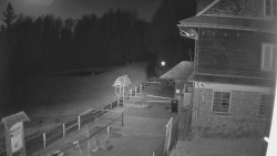 Terasa horského hotelu