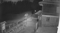 Terasa horského hotelu