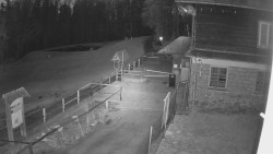 Terasa horského hotelu