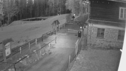 Terasa horského hotelu