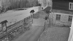 Terasa horského hotelu