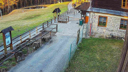 Terasa horského hotelu